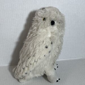 Harry Potter Owl White Plush Hedwig 10" The Noble Collection Harry's Owl